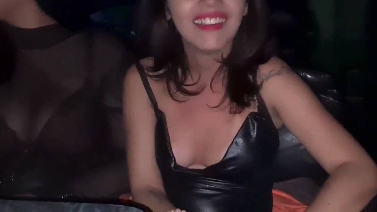Petite bisexual babe engages in anal play and rides big cock in orgy porn video